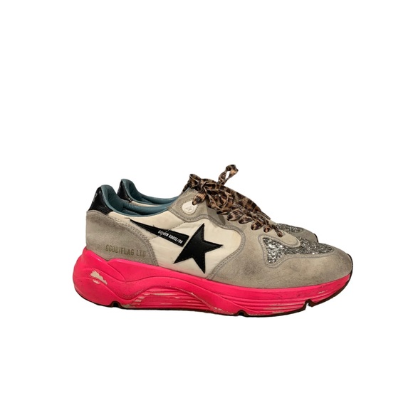 Golden Goose Shoes - Golden Goose Running Sole With Hot pink Sole